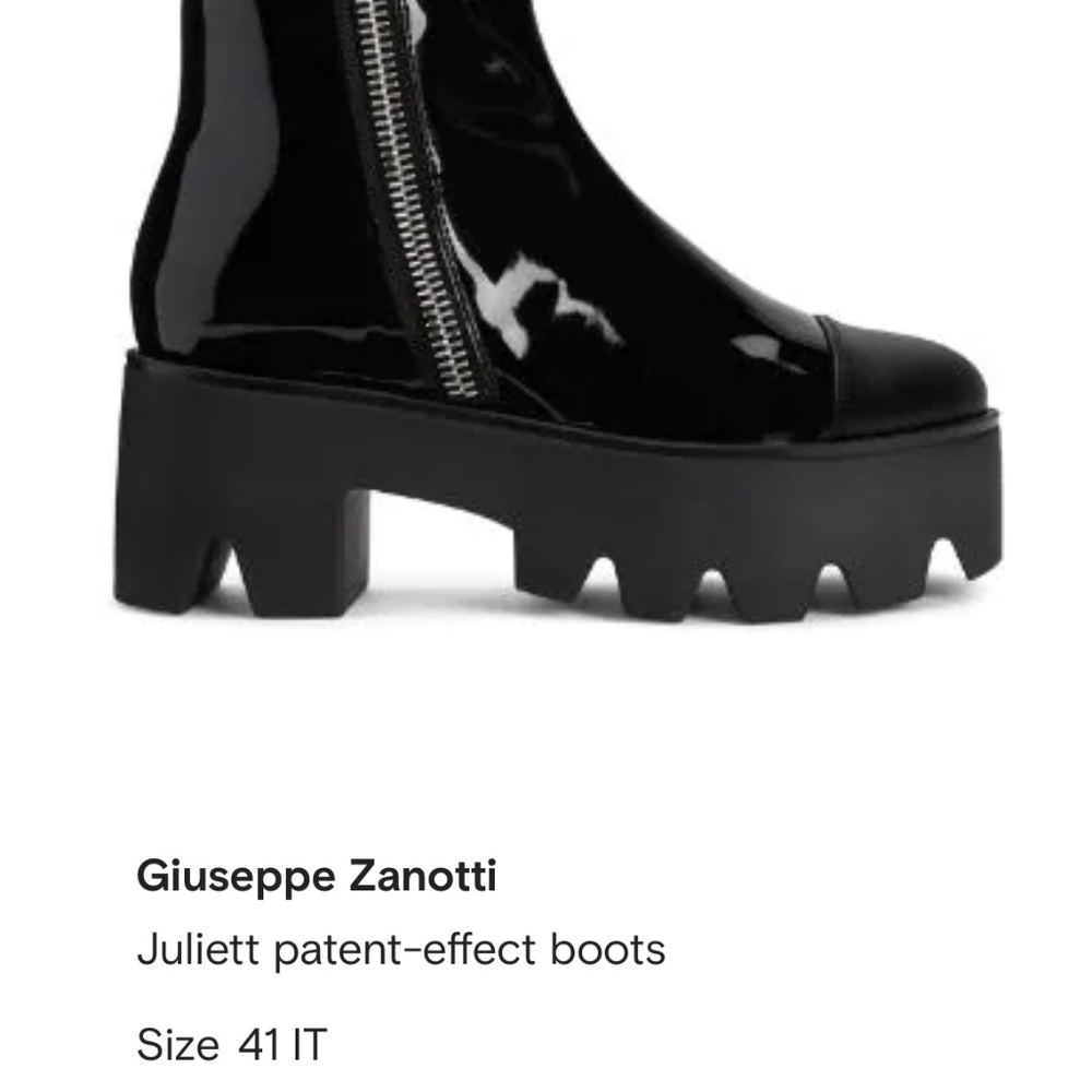 Giuseppe  Zanotti Juliette Patent Boots